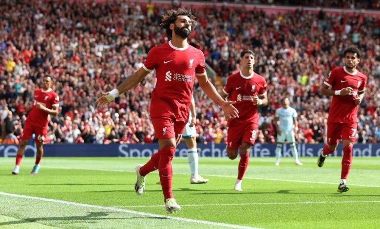 مباراة ليفربول أمام بورنموث في الدوري الانجليزي